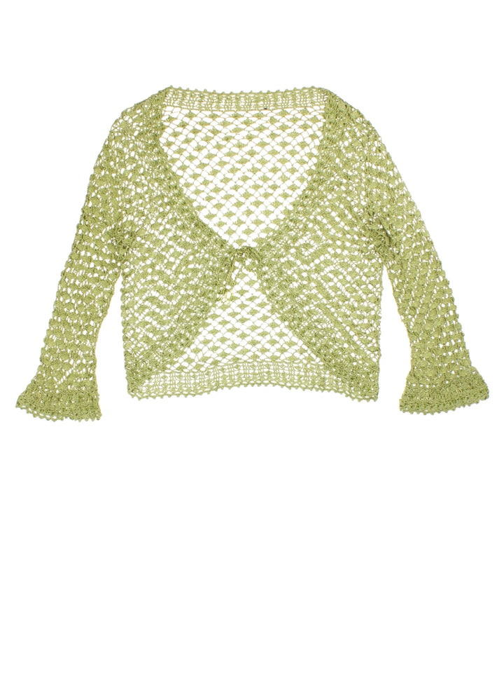 Y2K Crochet Bolero (Size XS)