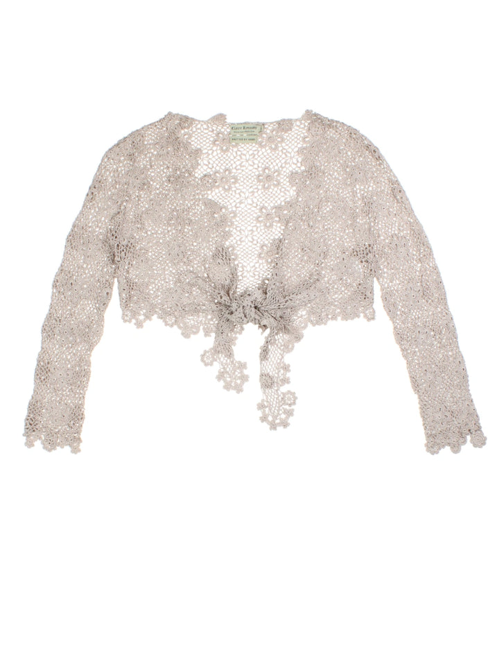 Y2K Crochet Cardigan (Size XS)
