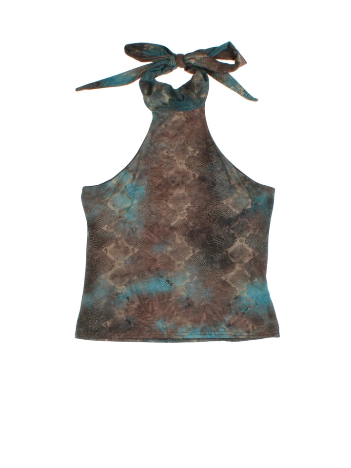Y2K Halter Top (Size XXS)
