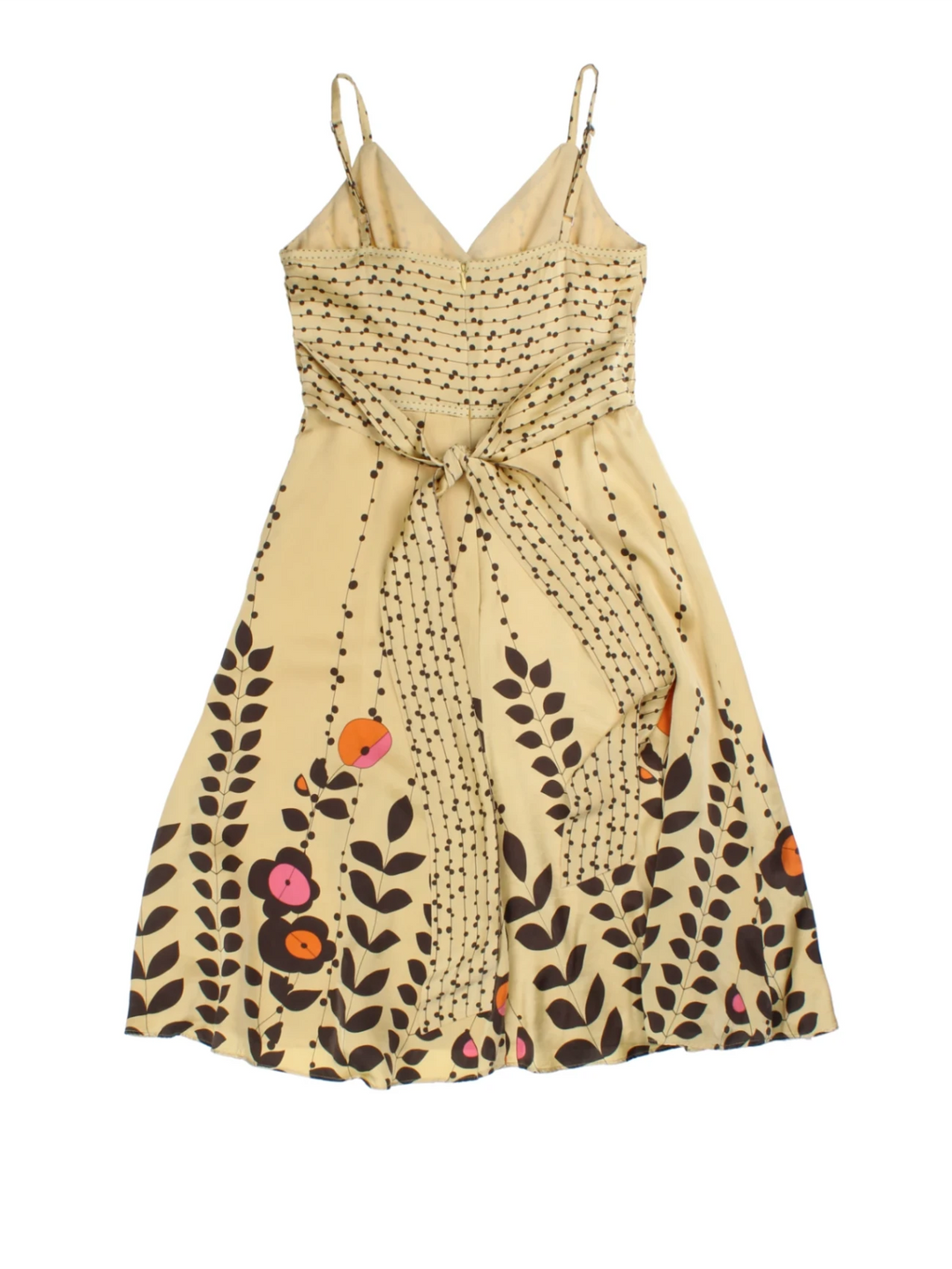 Ted Baker Floral Midi Dress (Size XXS)