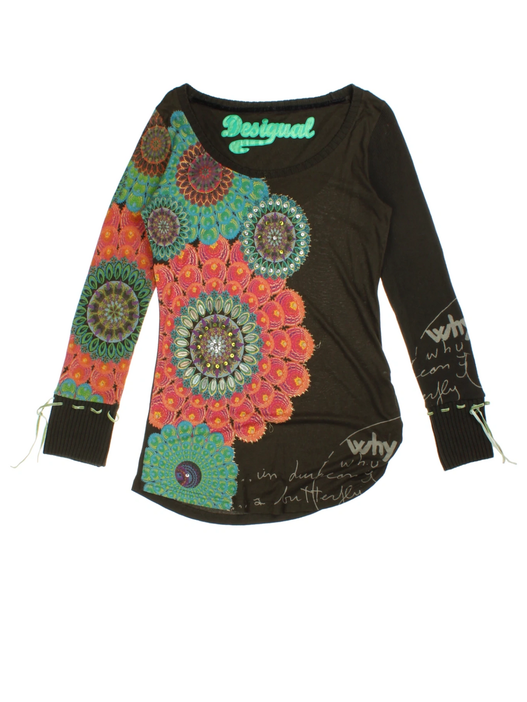 Desigual Floral Top (Size XS)