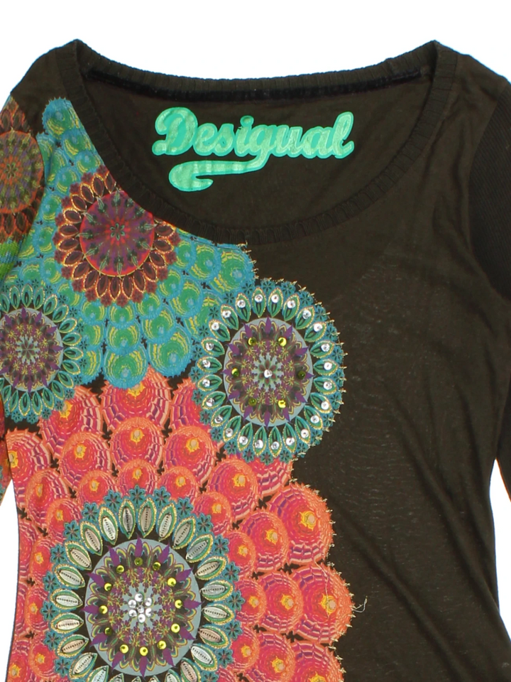 Desigual Floral Top (Size XS)
