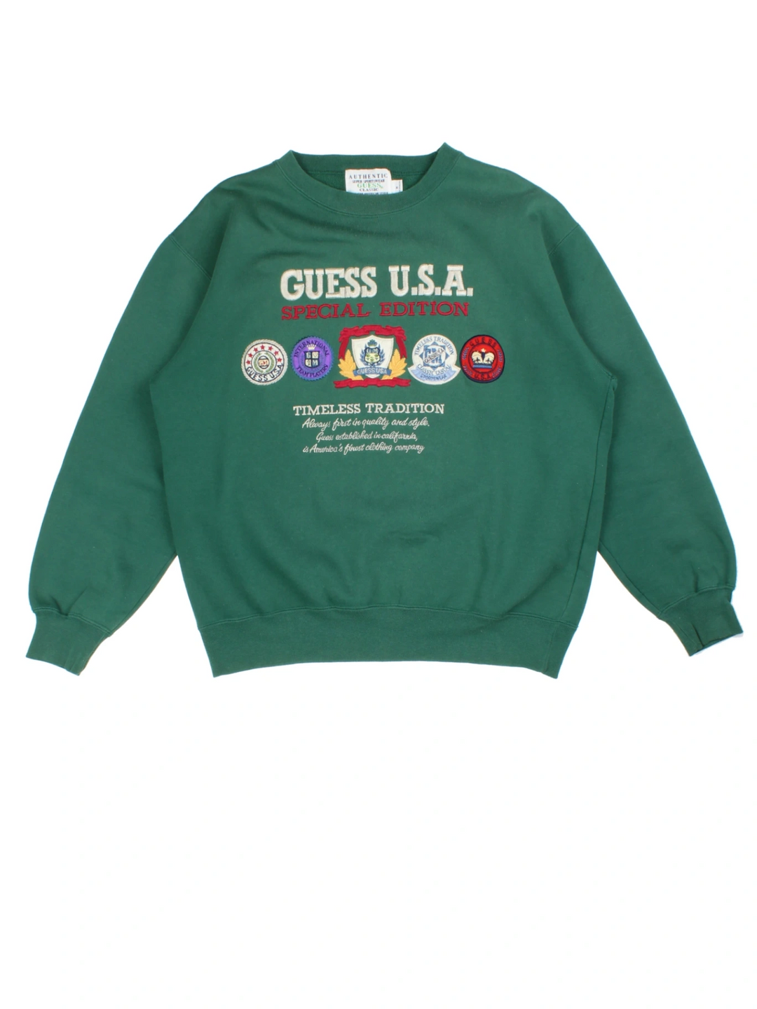 90's Guess Graphic Sweatshirt (Size L)