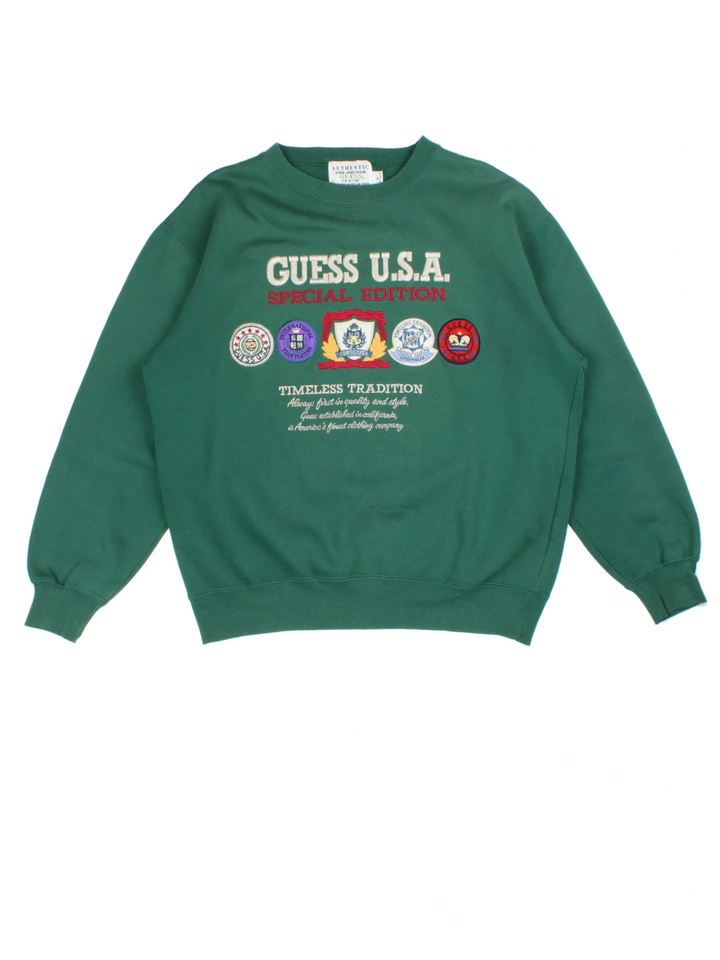 90's Guess Graphic Sweatshirt (Size L)