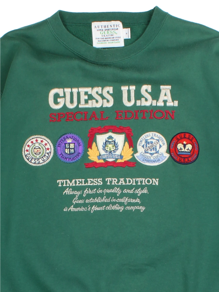 90's Guess Graphic Sweatshirt (Size L)