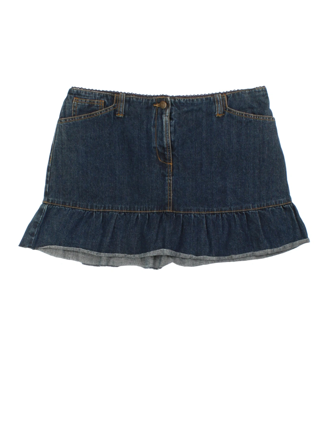 Y2K Naf Naf Denim Skirt (Size M)