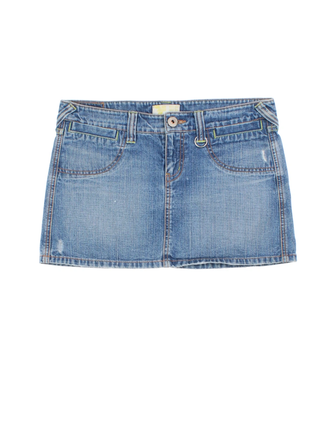 Y2K Denim Mini Skirts (Size S)