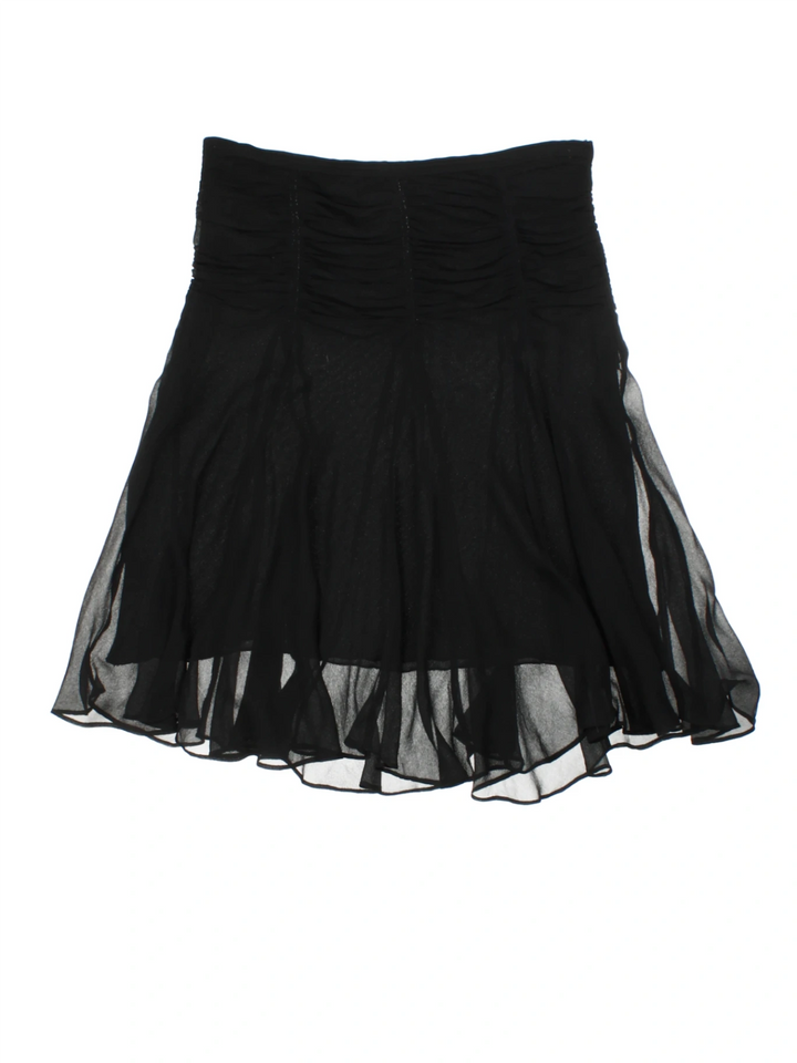 Y2K Layered Mini Skirt (Size M)