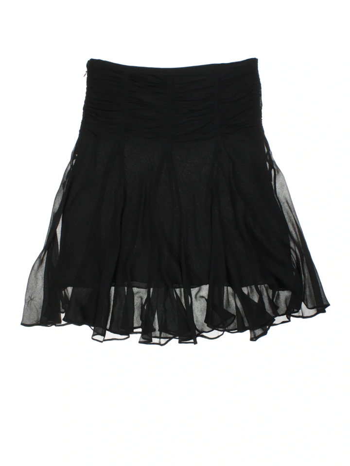 Y2K Layered Mini Skirt (Size M)