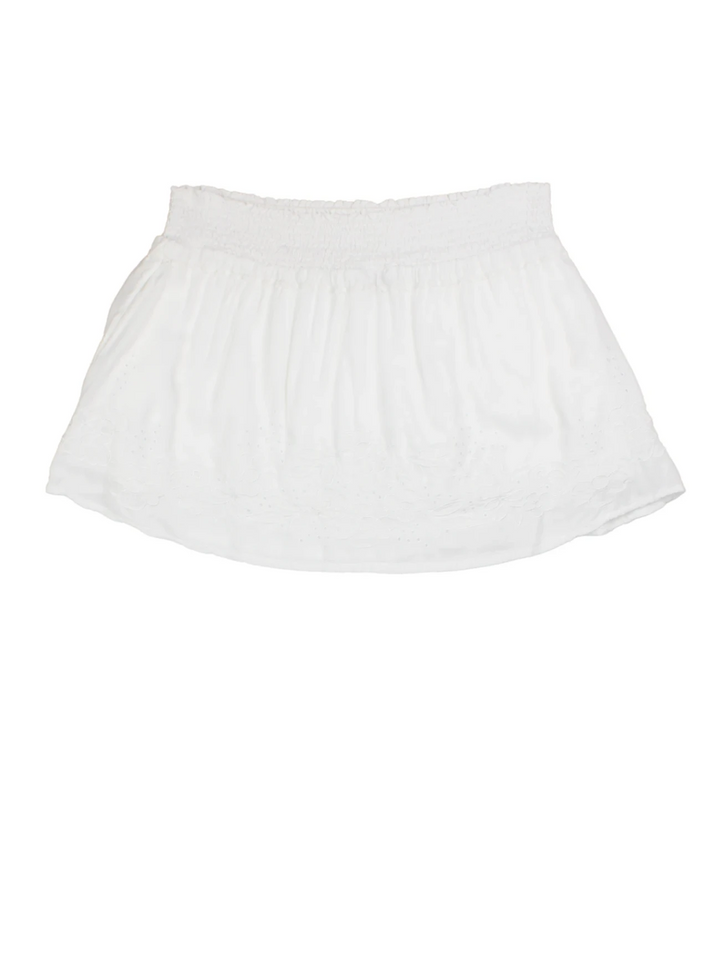 Y2K Broderie Anglaise Mini Skirt (Size M)