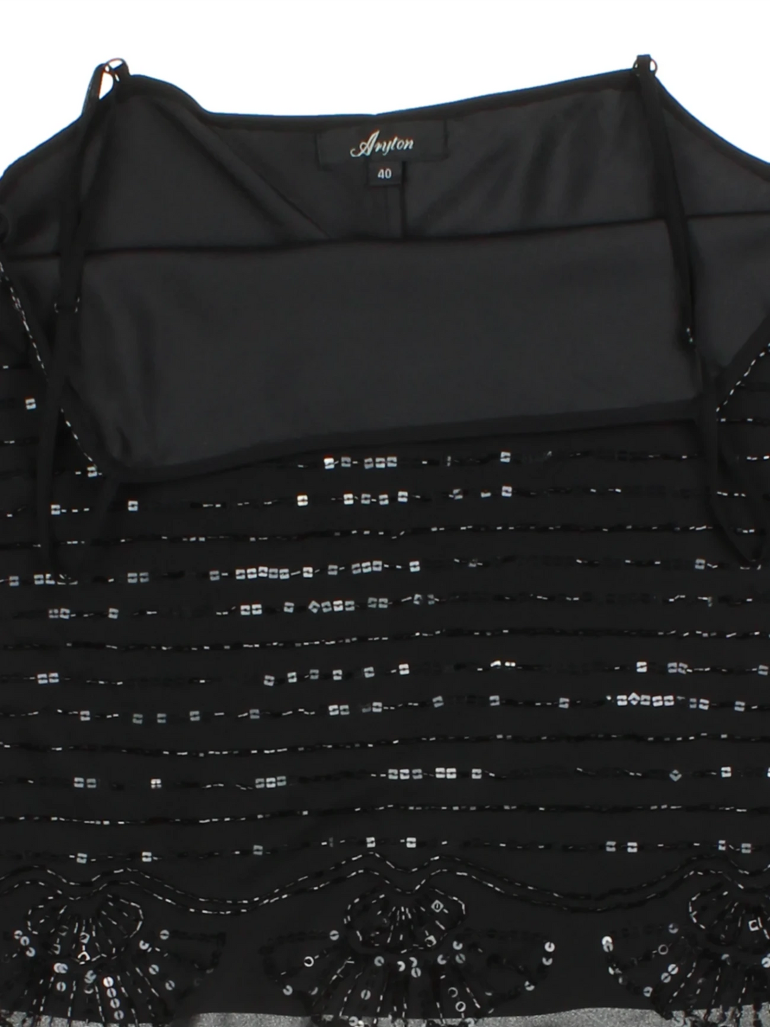 Y2K Sequin Cami Top (Size XS)