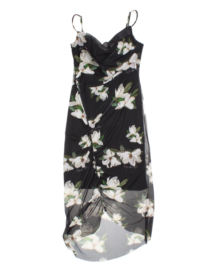 Y2K AllSaints Floral Maxi Dress (Size S)
