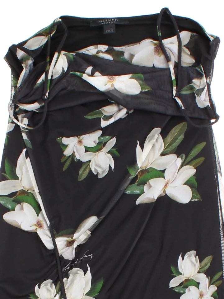 Y2K AllSaints Floral Maxi Dress (Size S)