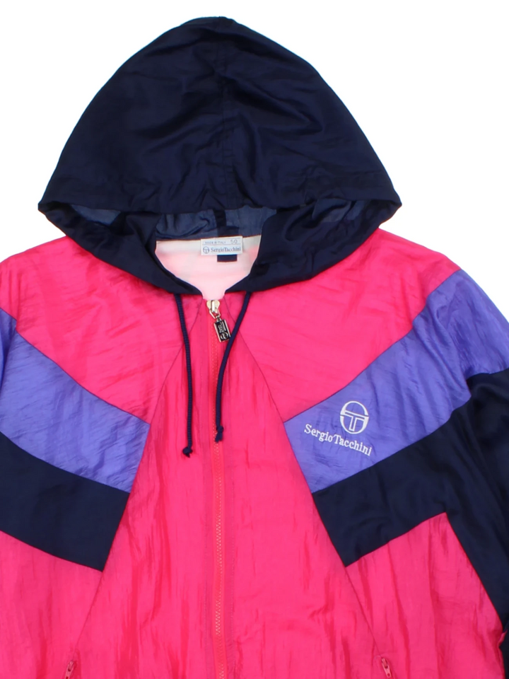 90's Sergio Tacchini Tracksuit Tops (Size L)