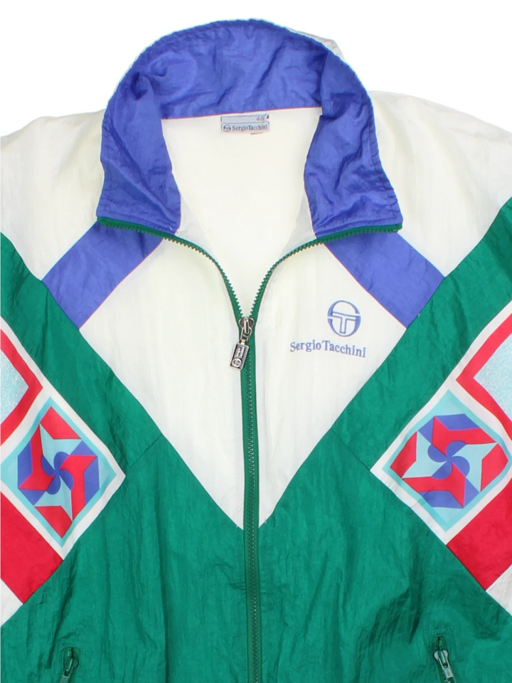 90's Sergio Tacchini Tracksuit Tops (Size L)