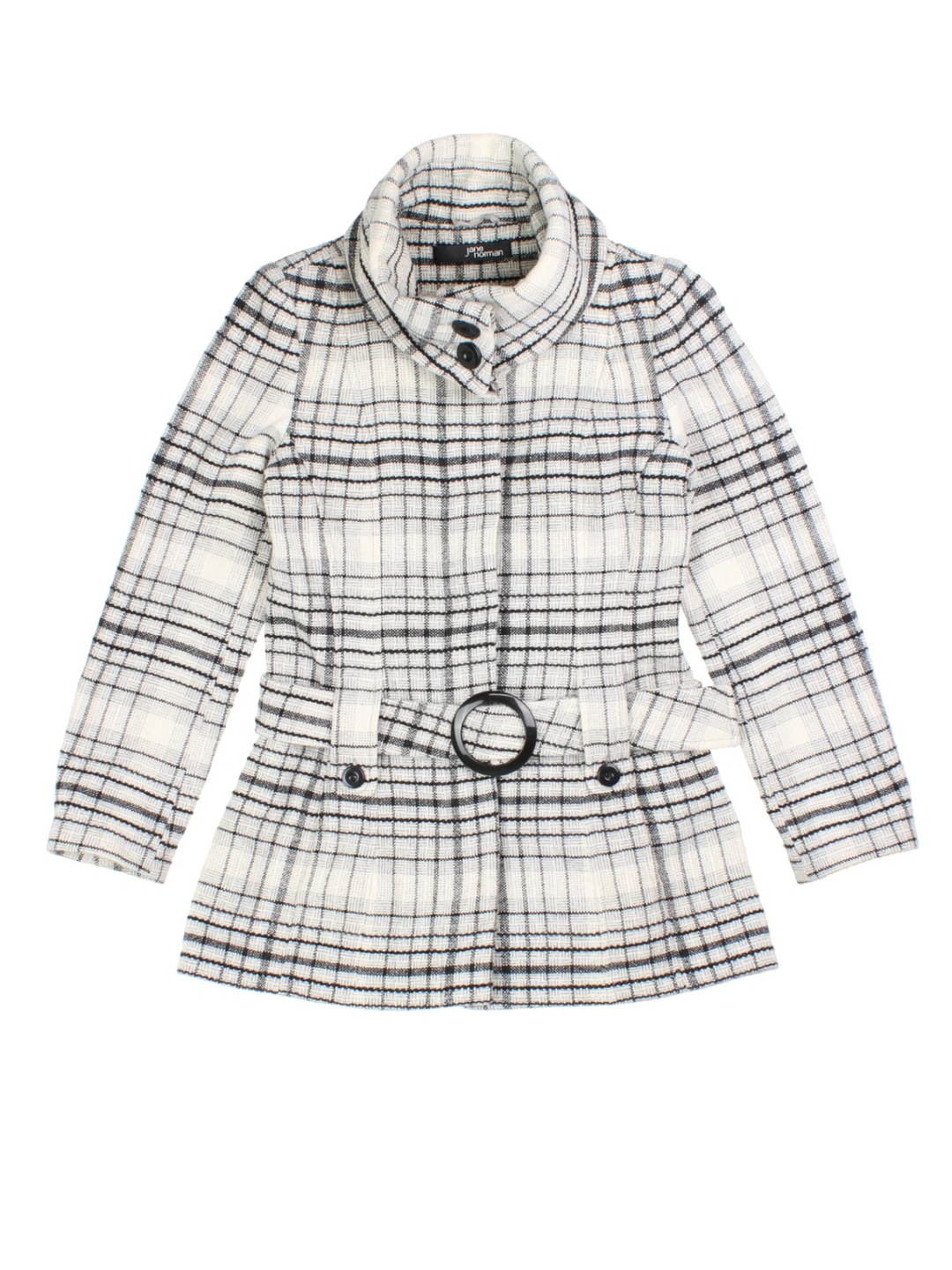 Y2K Jane Norman Checkered Jacket (Size XS)