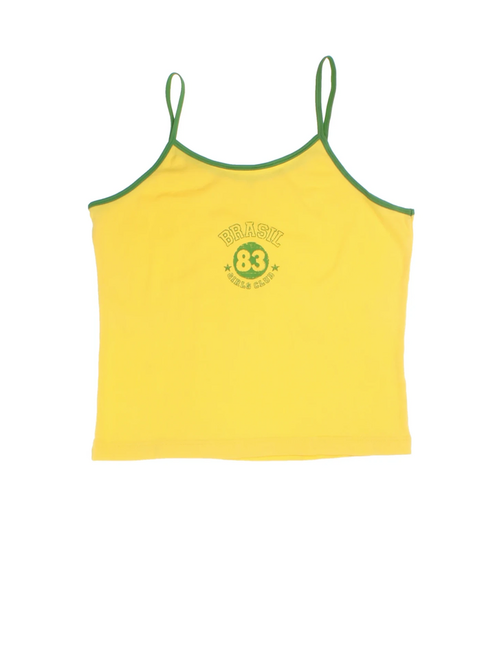 Y2K Brasil Vest Top (Size XS)