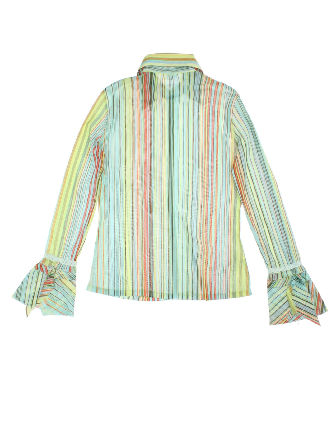 Y2K Striped Shirt (Size S)