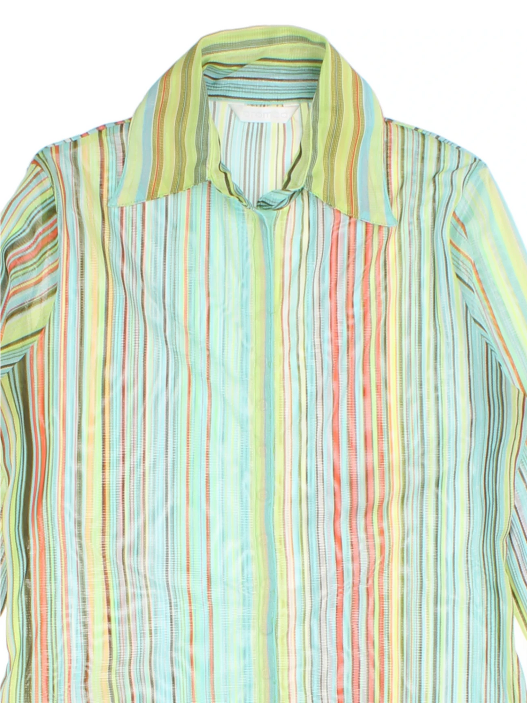 Y2K Striped Shirt (Size S)