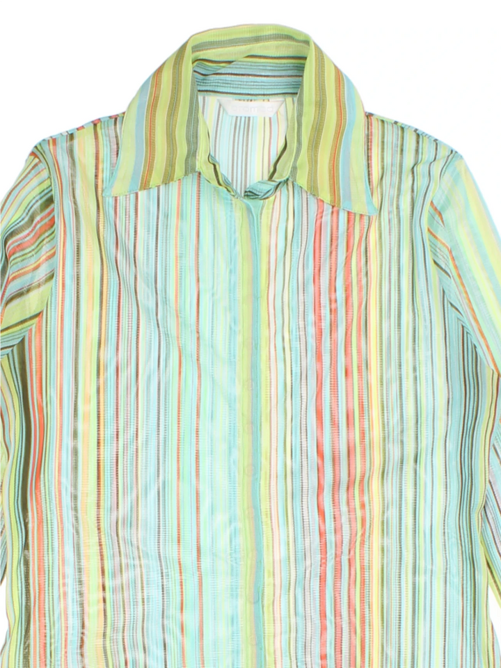 Y2K Striped Shirt (Size S)