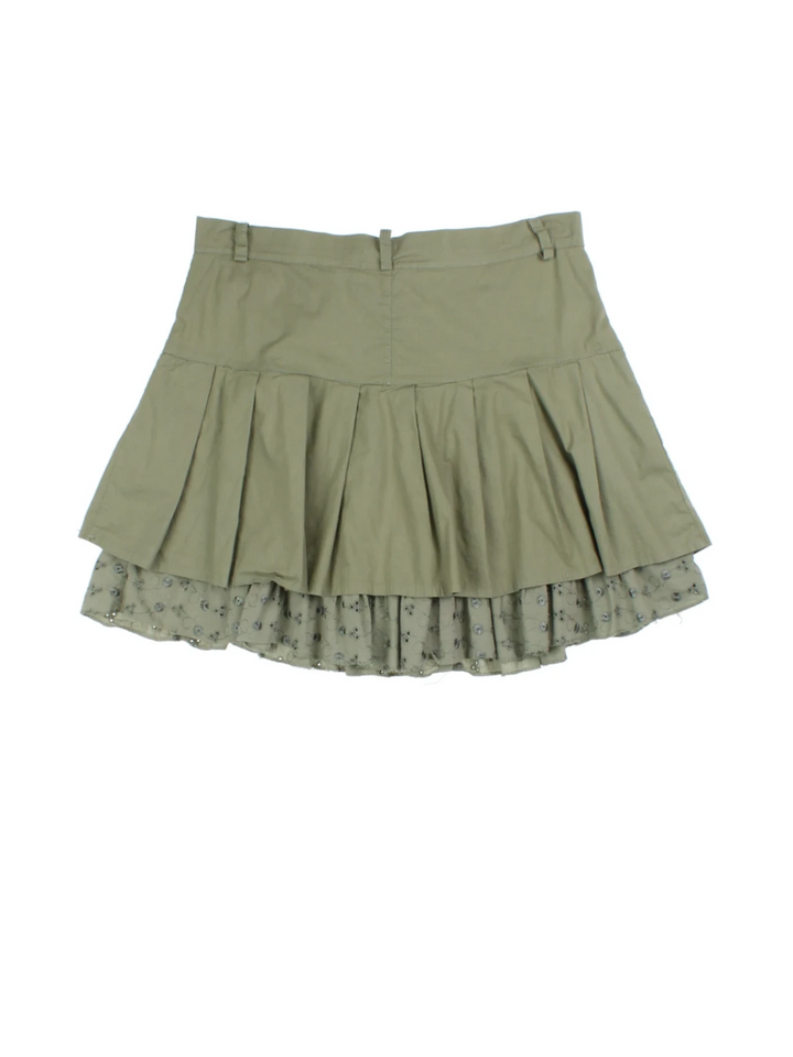 Y2K Pleated Skirt (Size M)