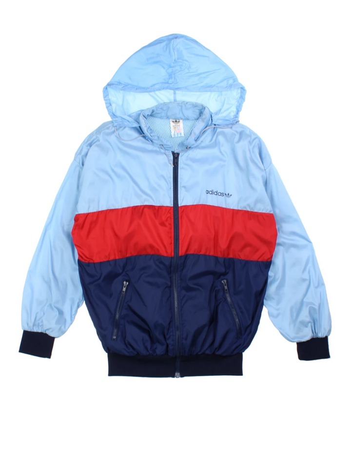 80's Adidas Colour Block Jacket (Size M)