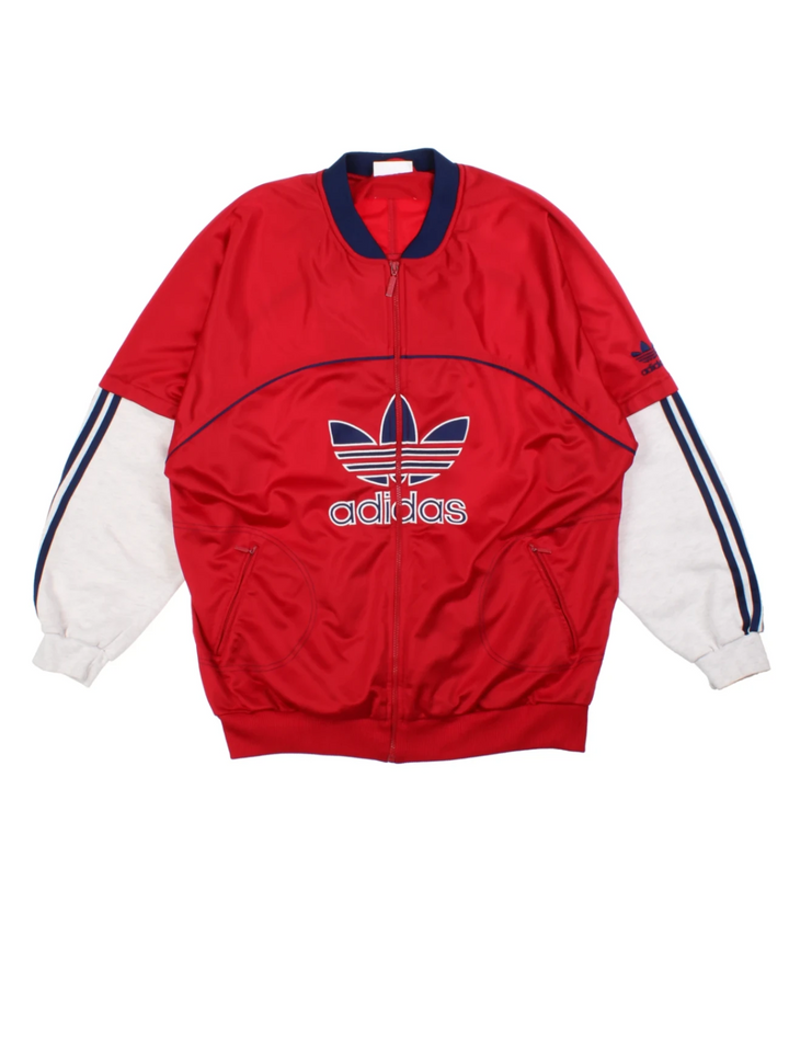 90's Adidas Tracksuit Tops (Size XXL)