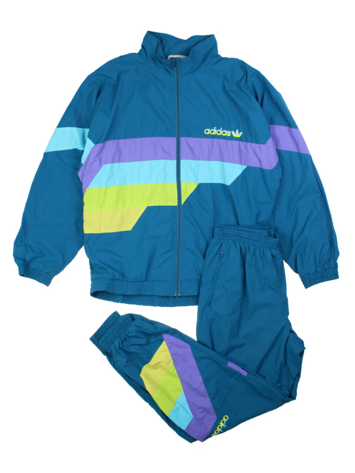 90's Adidas Tracksuit (Size L)