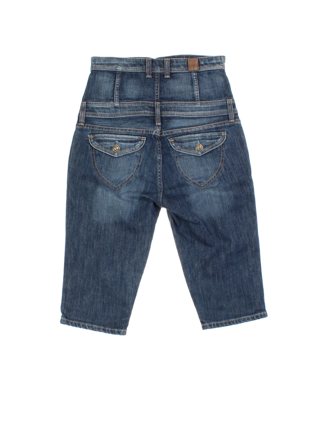 Y2K Guess Corset Denim Capris (Size S)
