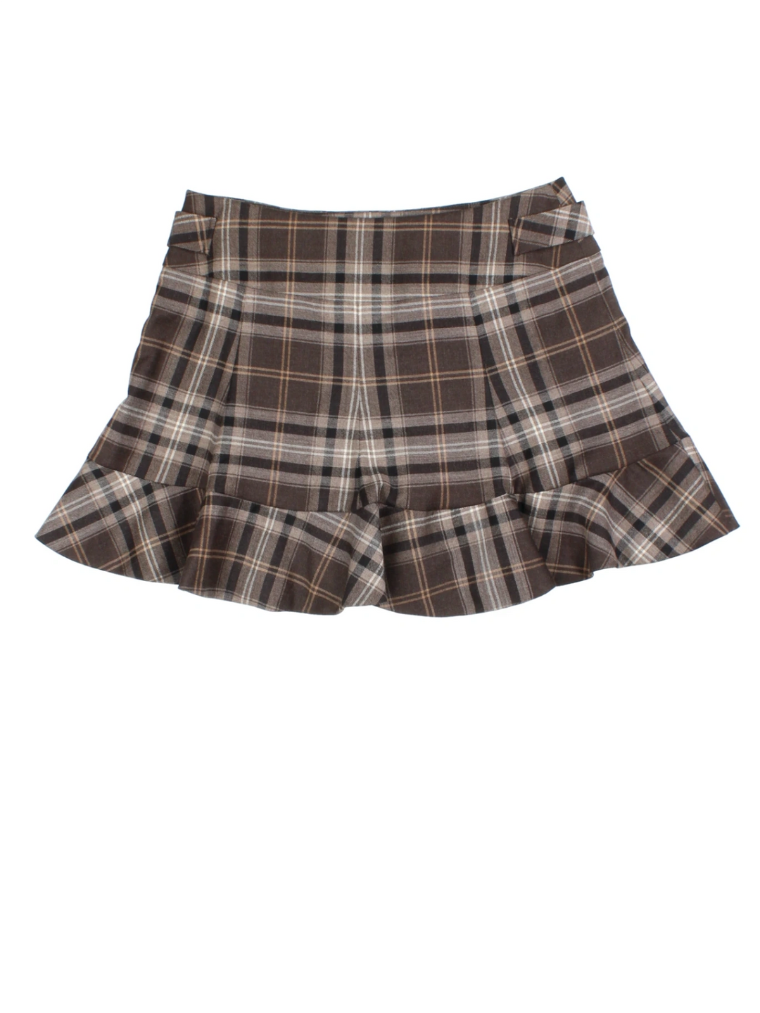 Y2K Plaid Skirt (Size XXL)
