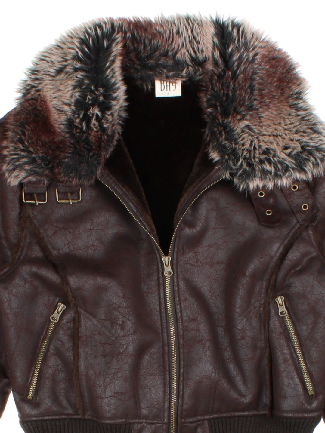 Y2K Aviator Bomber Jacket (Size M)