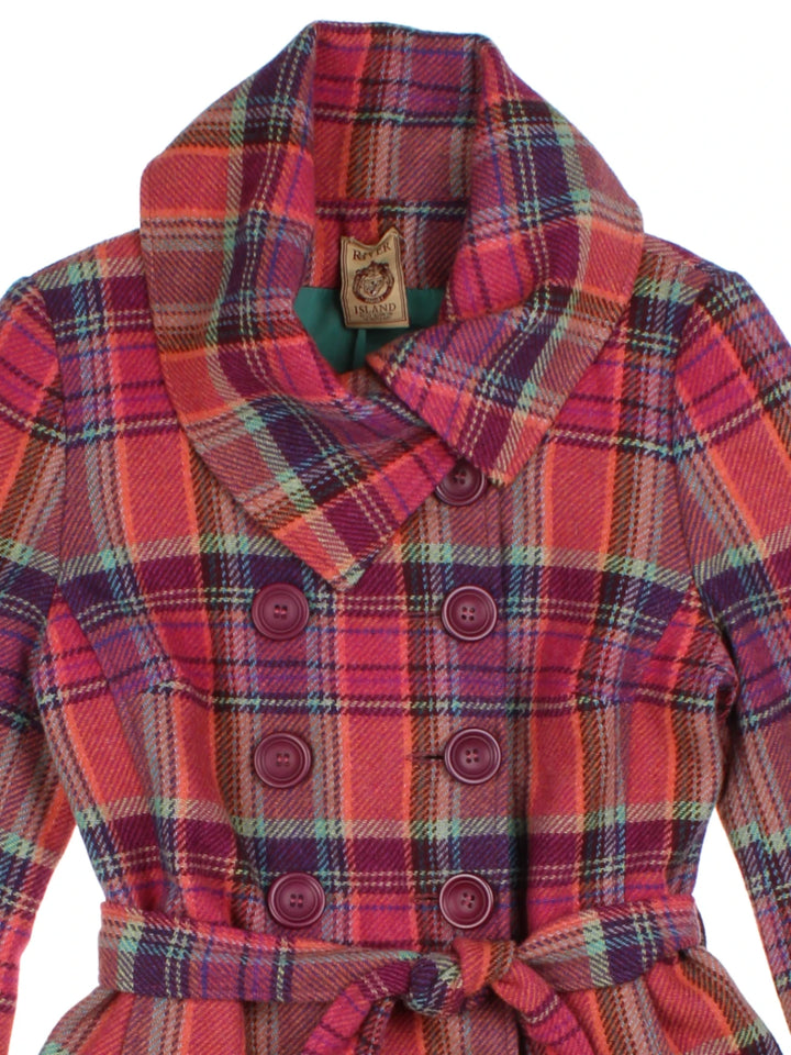 Y2K Plaid Jacket (Size S)