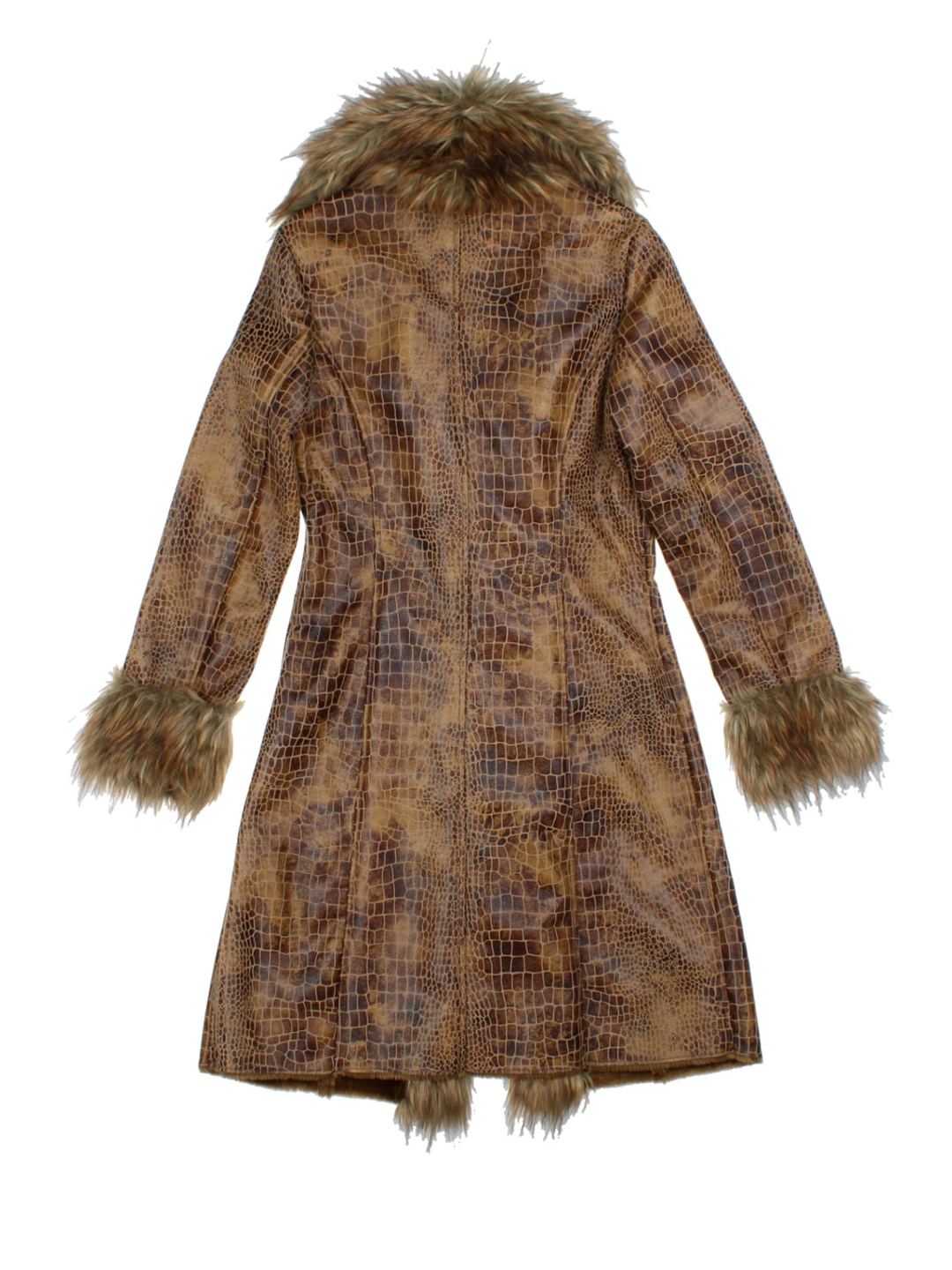 Y2K Afghan Coat (Size XS)