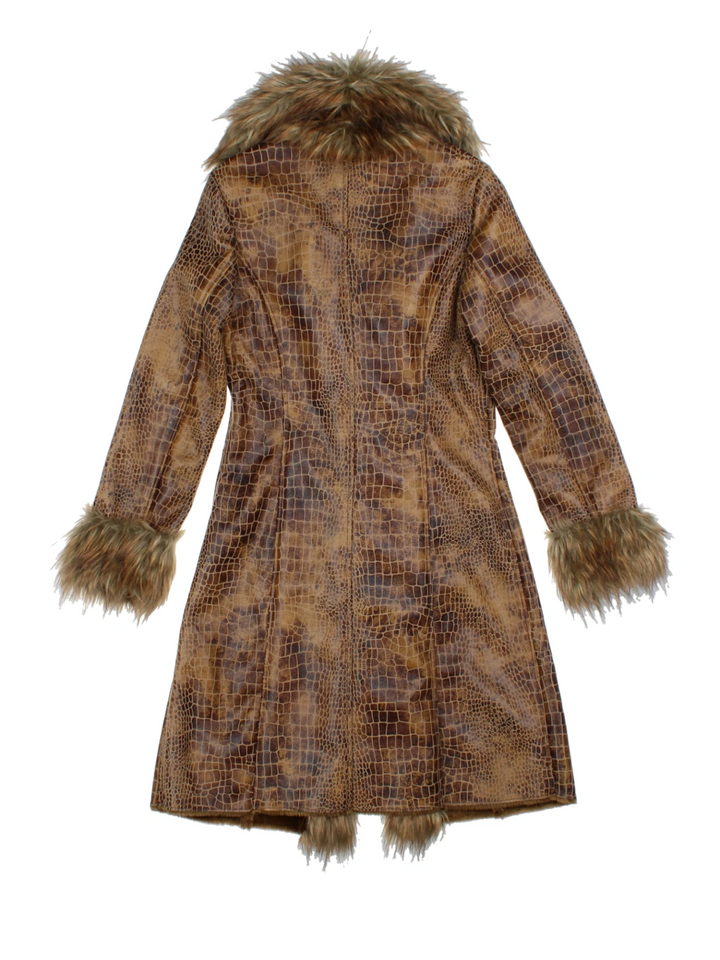 Y2K Afghan Coat (Size XS)