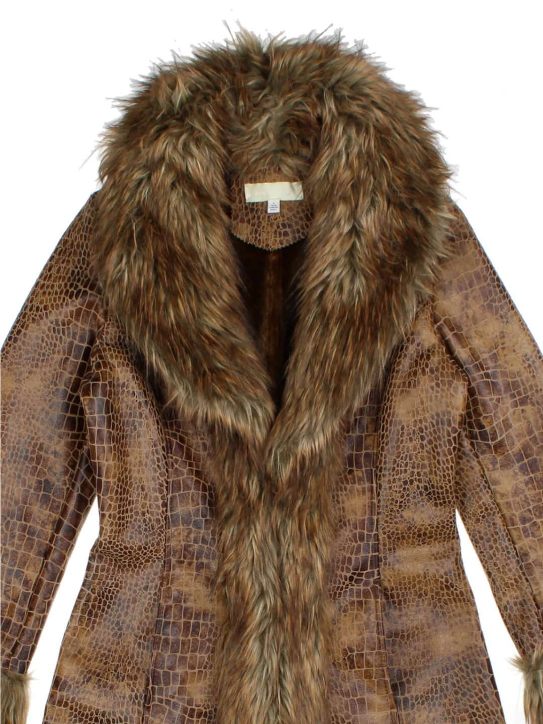 Y2K Afghan Coat (Size XS)