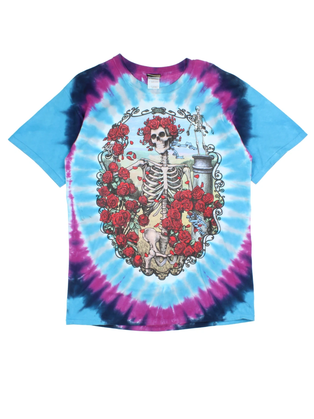 Liquid Blue Graphic T-Shirt (Size M)