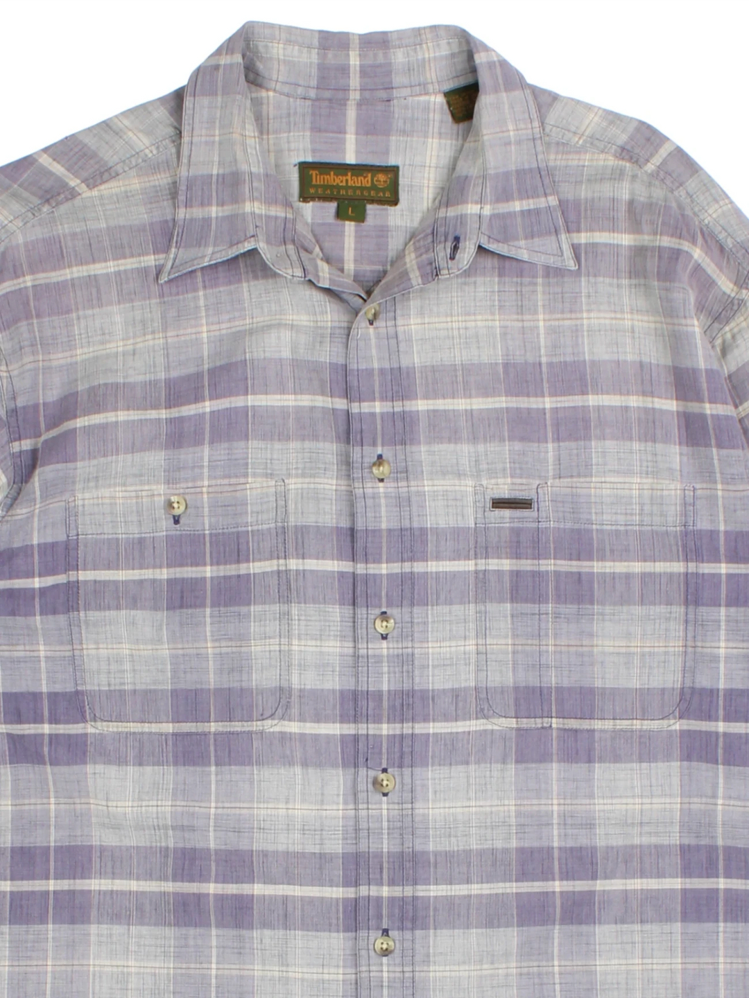 Timberland Patterned Shirt (Size L)