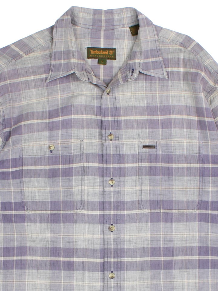 Timberland Patterned Shirt (Size L)