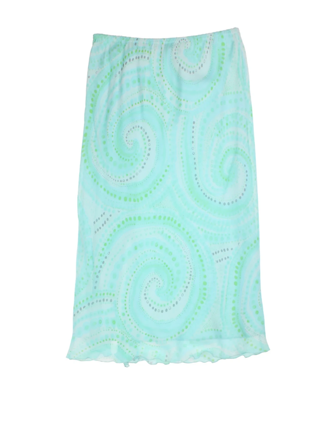 Y2K Wrap Midi Skirt (Size XS)