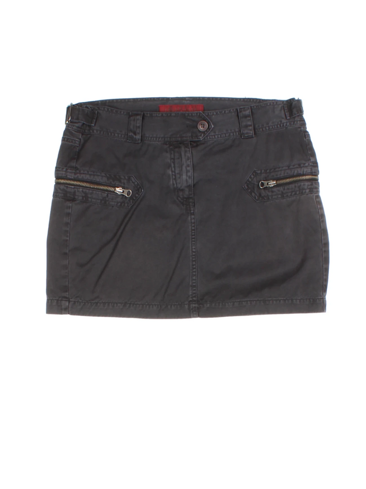 Y2K FCUK Mini Skirt (Size XXL)