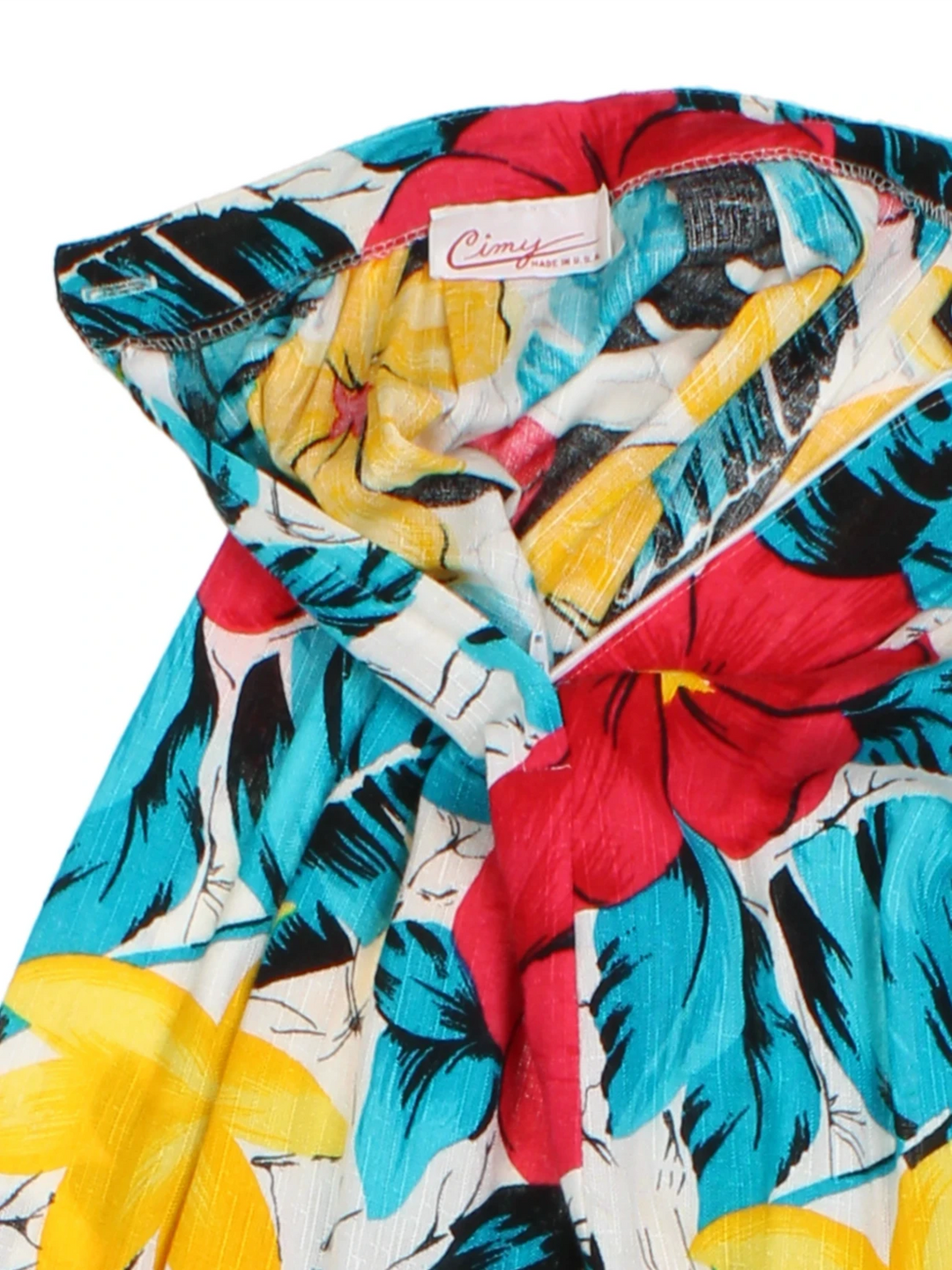 80's Floral Midi Skirt (Size XXS)