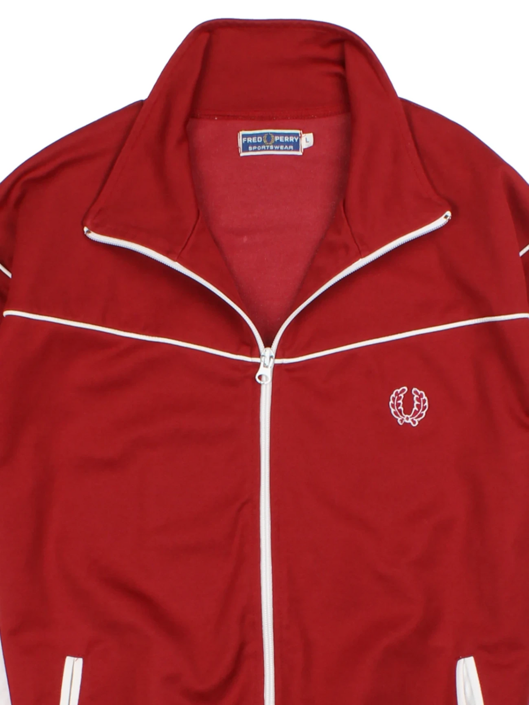 80's Fred Perry Track Jacket (Size L)