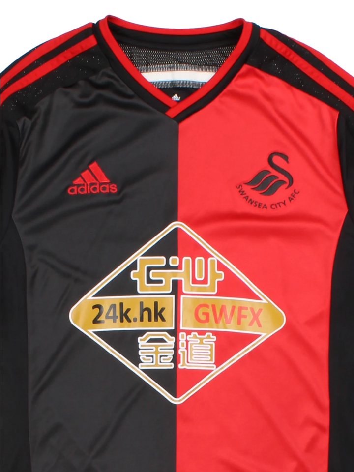 14-15 Adidas Swansea City Away Football Shirt (Size XS)