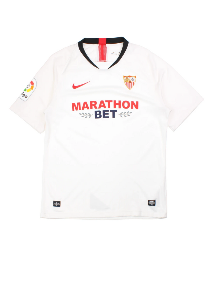 19-20 Nike Sevilla Home Football Shirt (Size M)