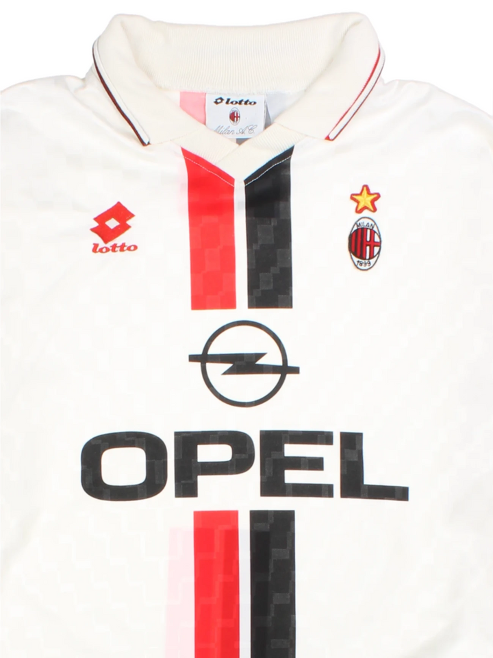 95-96 Lotto AC Milan Away Football Shirt (Size M)