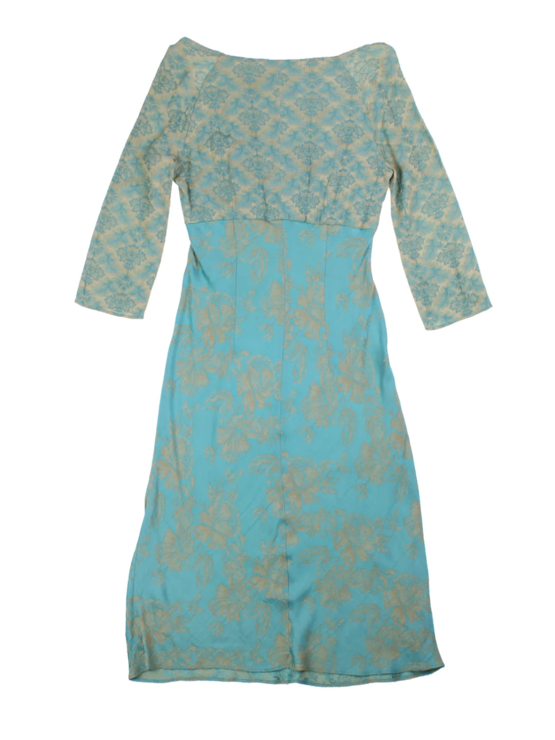 Y2K Paisley Karen Millen Midi Dress (Size XXS)