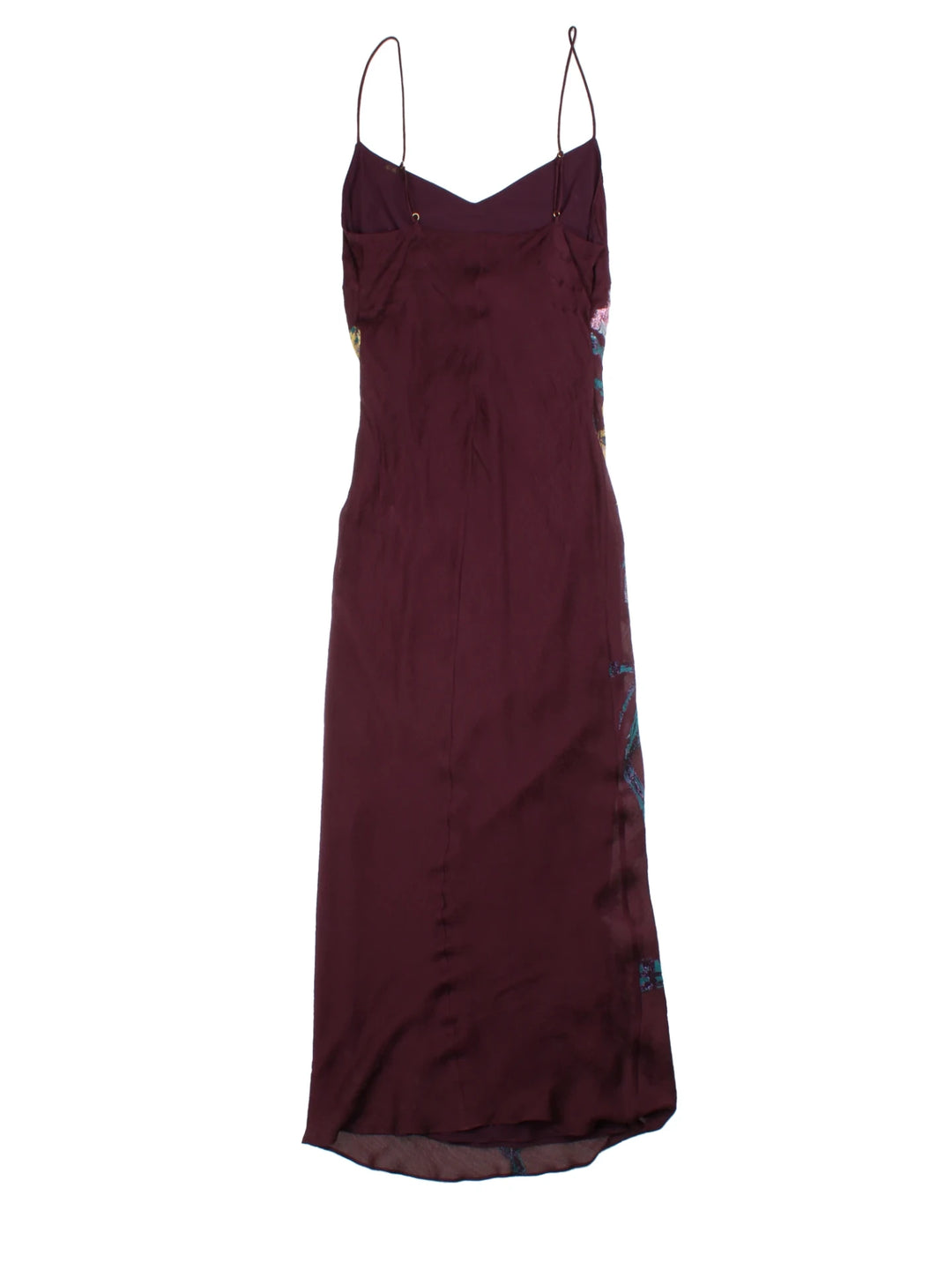 Y2K Floral Maxi Dress (Size XXS)