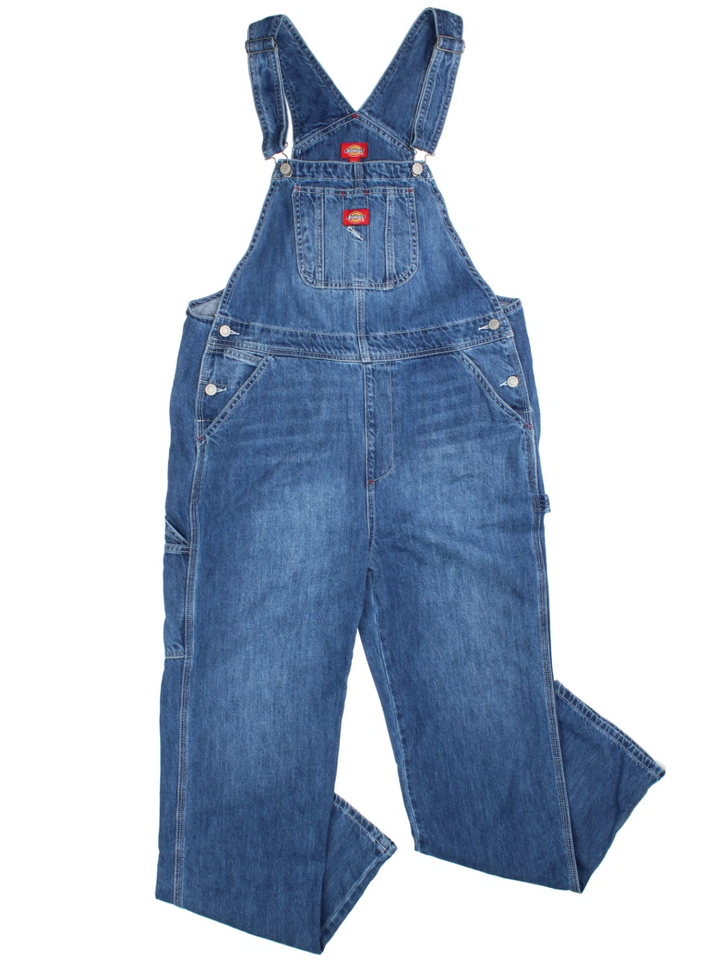 Dickies Denim Dungarees (Size XXL)