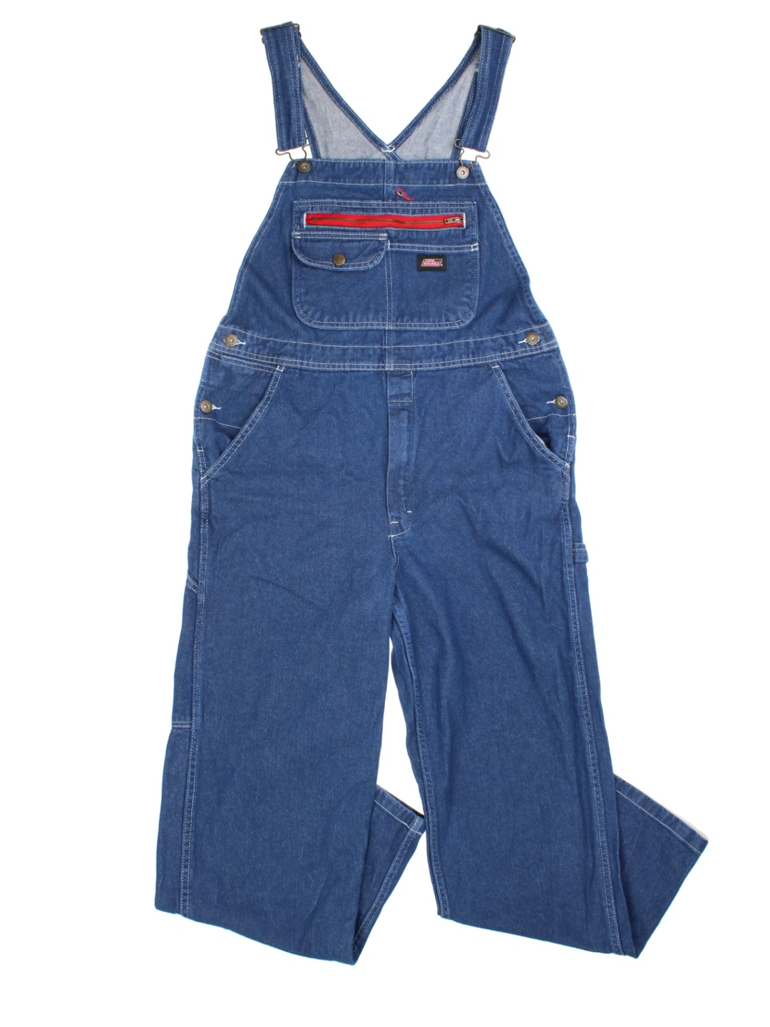 Dickies Denim Dungarees (Size XL)