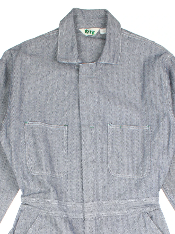 KEY Stripe Overalls (Size M)